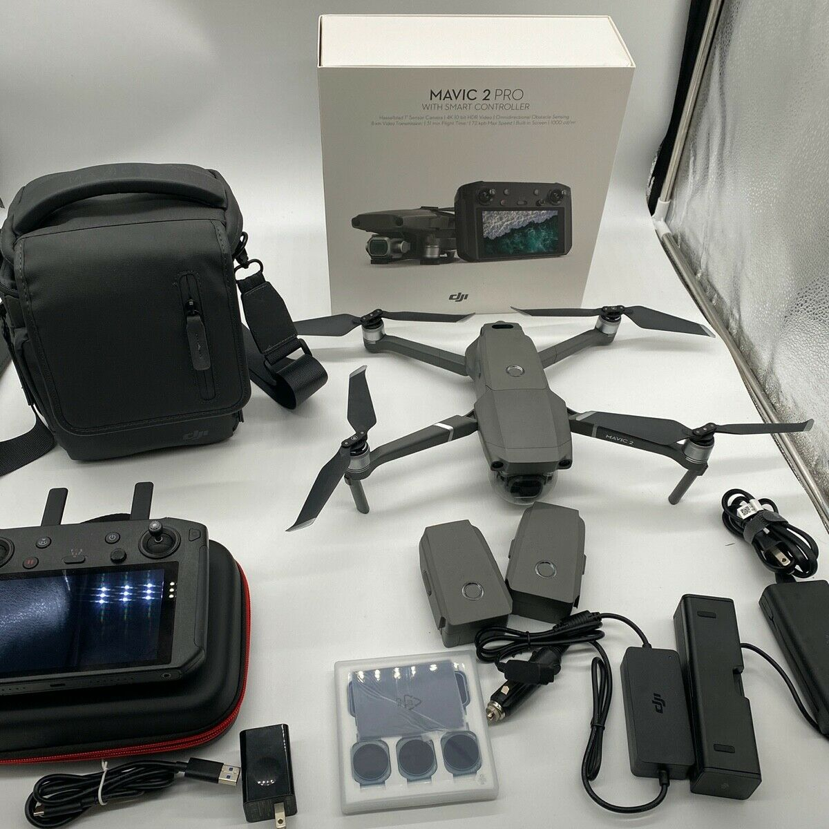 Для хорошей цены, новый Дрон DJI Mavic 2 Pro с контроллером, серебристый
