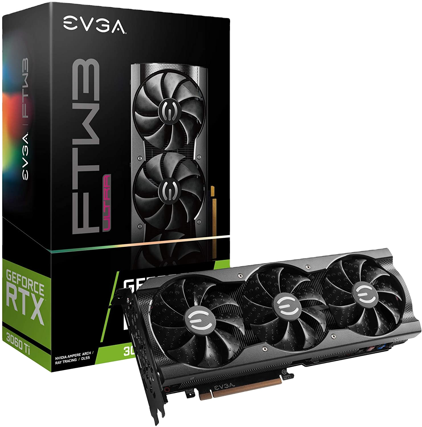Новый EVG-A GeForce RTX 3060 Ti XC игровая