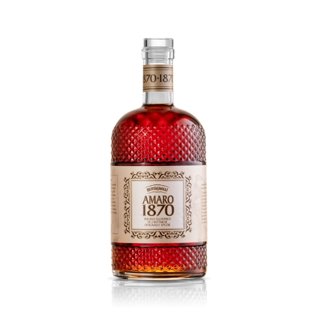 Стеклянный ликер Amaro 1870 700 мл лучшего качества