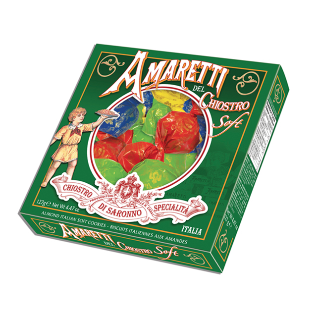 Окно коробка мягкие amaretti 145 г