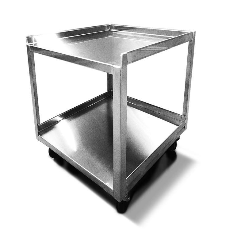 Clean Room Stainless Steel Cart with Wheels
