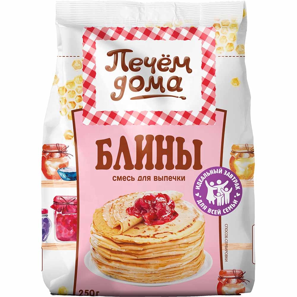 Pechem дома блины смеси для выпечки