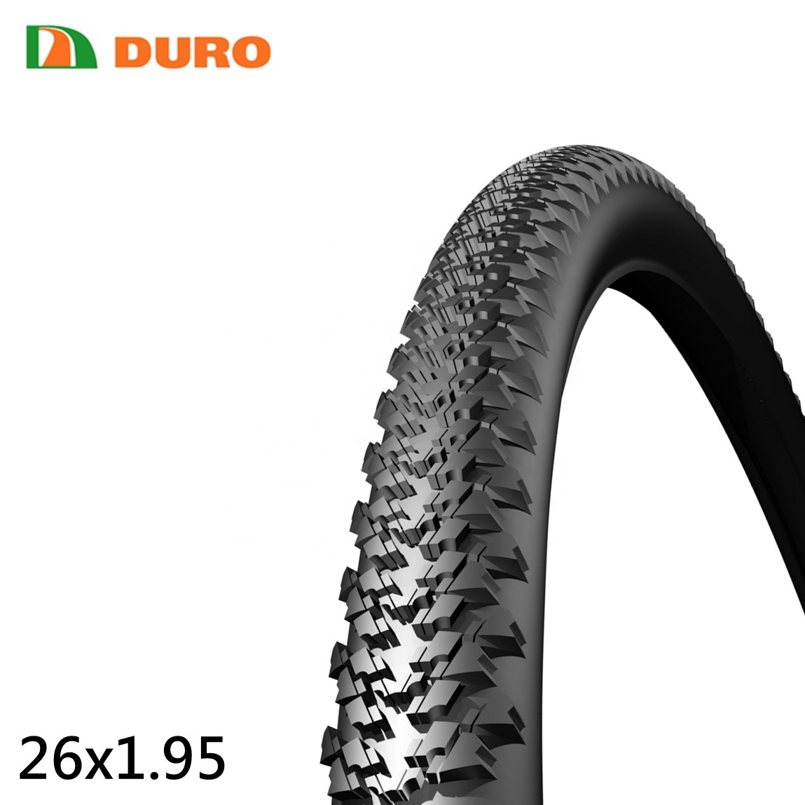MTB bicycle tire 26"" bike tyre with knobby tread