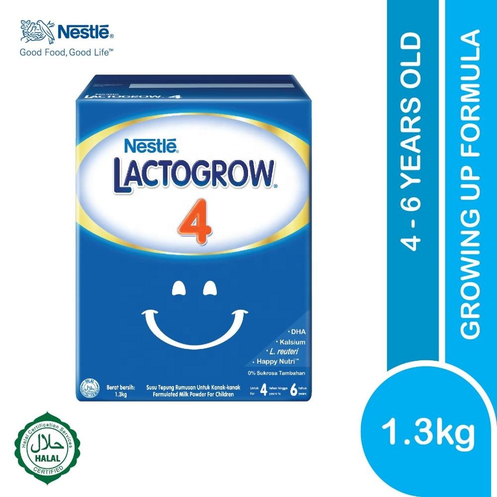 Lactogrow 4 (От 4 до 6 лет и выше) 1,3 кг