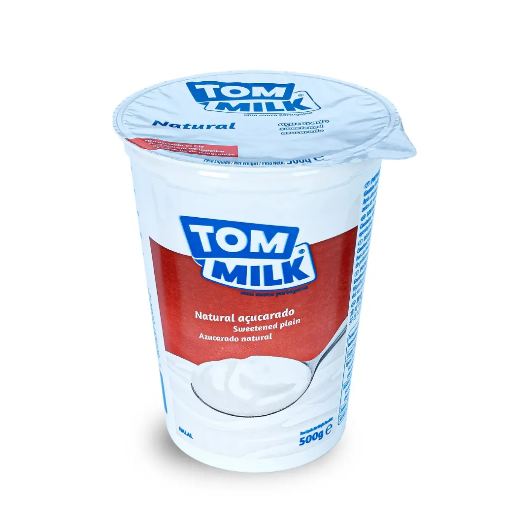 Longlife Sweetened Natural Yogurt (1,2% fat) - TOM MILK brand (new image)