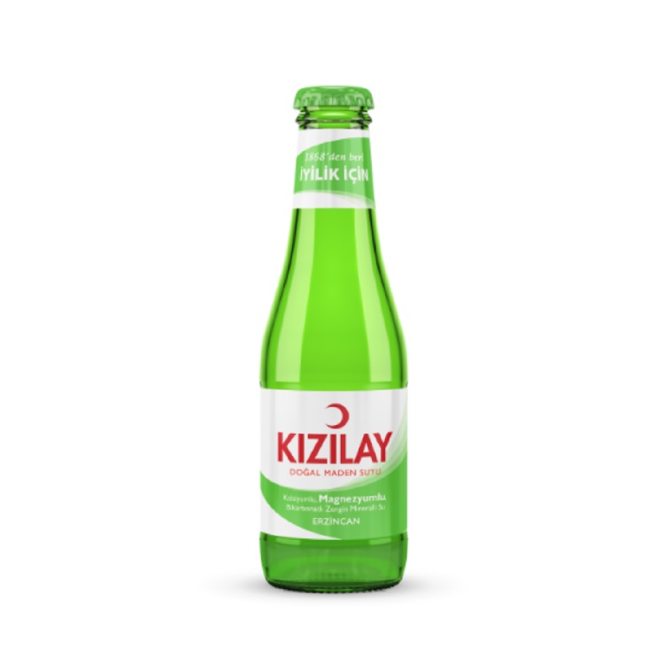Минеральная вода KIZILAY с насыщенным содержанием минералов и магния, простой лимон, лимон + яблоко, арбуз-клубника, Кислая Вишня