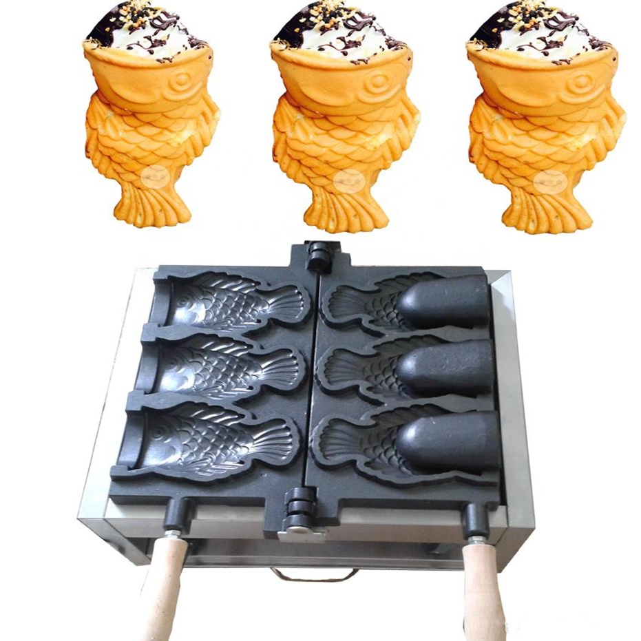 Японский производитель taiyaki с открытым ртом, производитель taiyaki, небольшой производитель taiyaki
