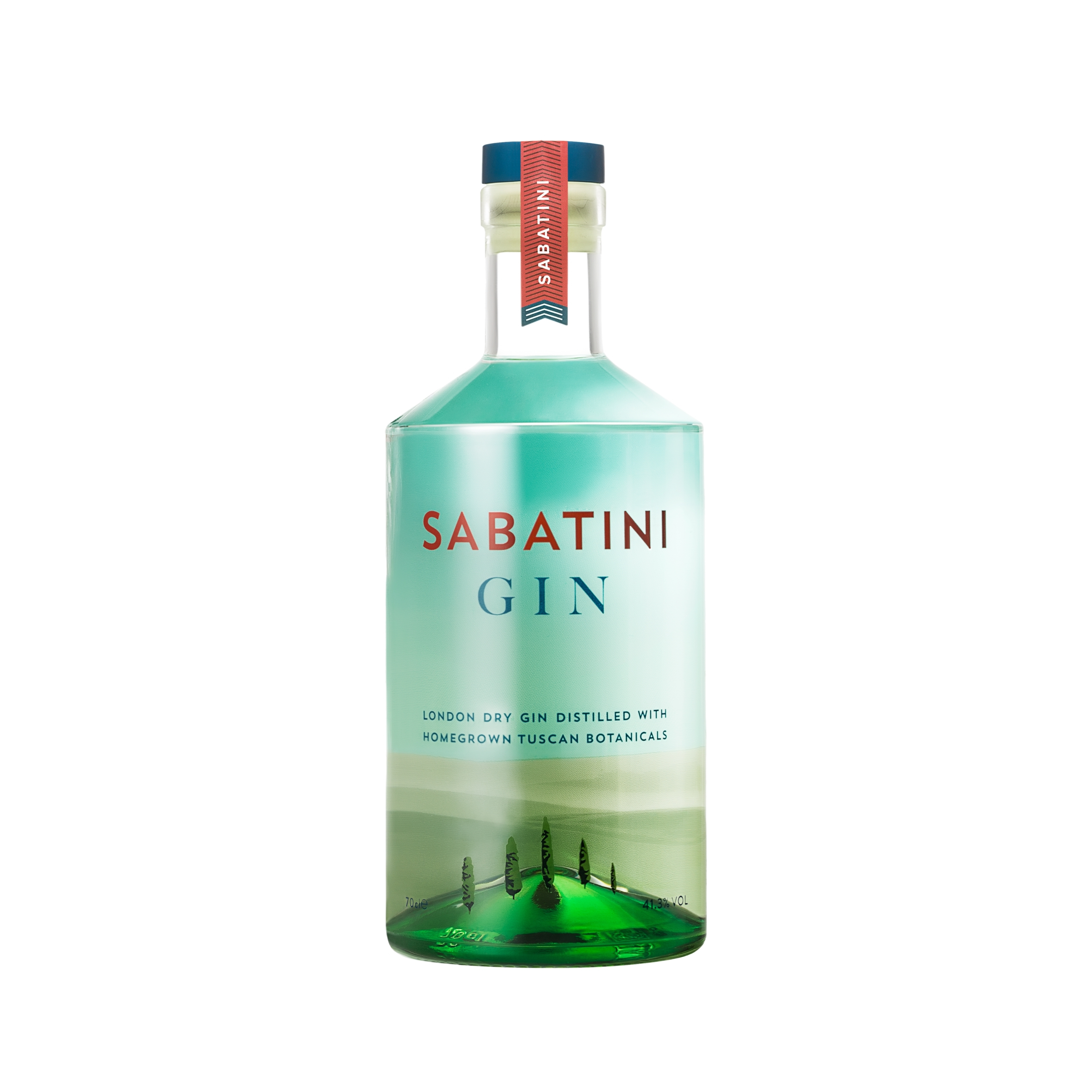 Premium London Dry Gin with tuscan botanical Sabatini Gin 700 ml - Made in Italy