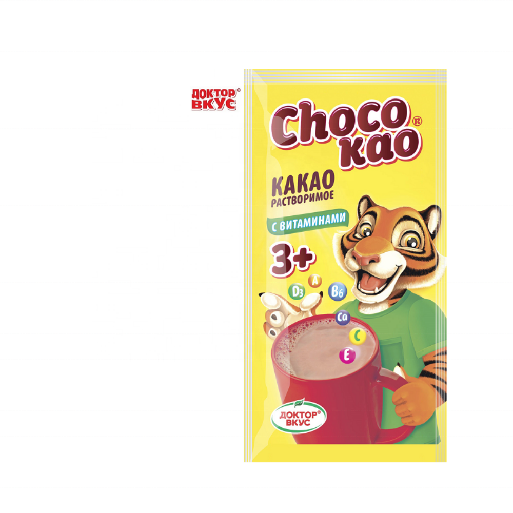 Растворимый какао-напиток с сахаром и натуральными ингредиентами