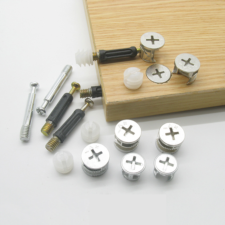 TOPCENT 15/16mm zinc alloy furniture assembly cabinet accessories connection minifix cam