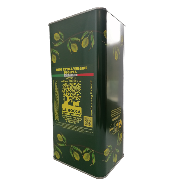Made in Italy Taggiasca 5 liter can extra virgin olive oil