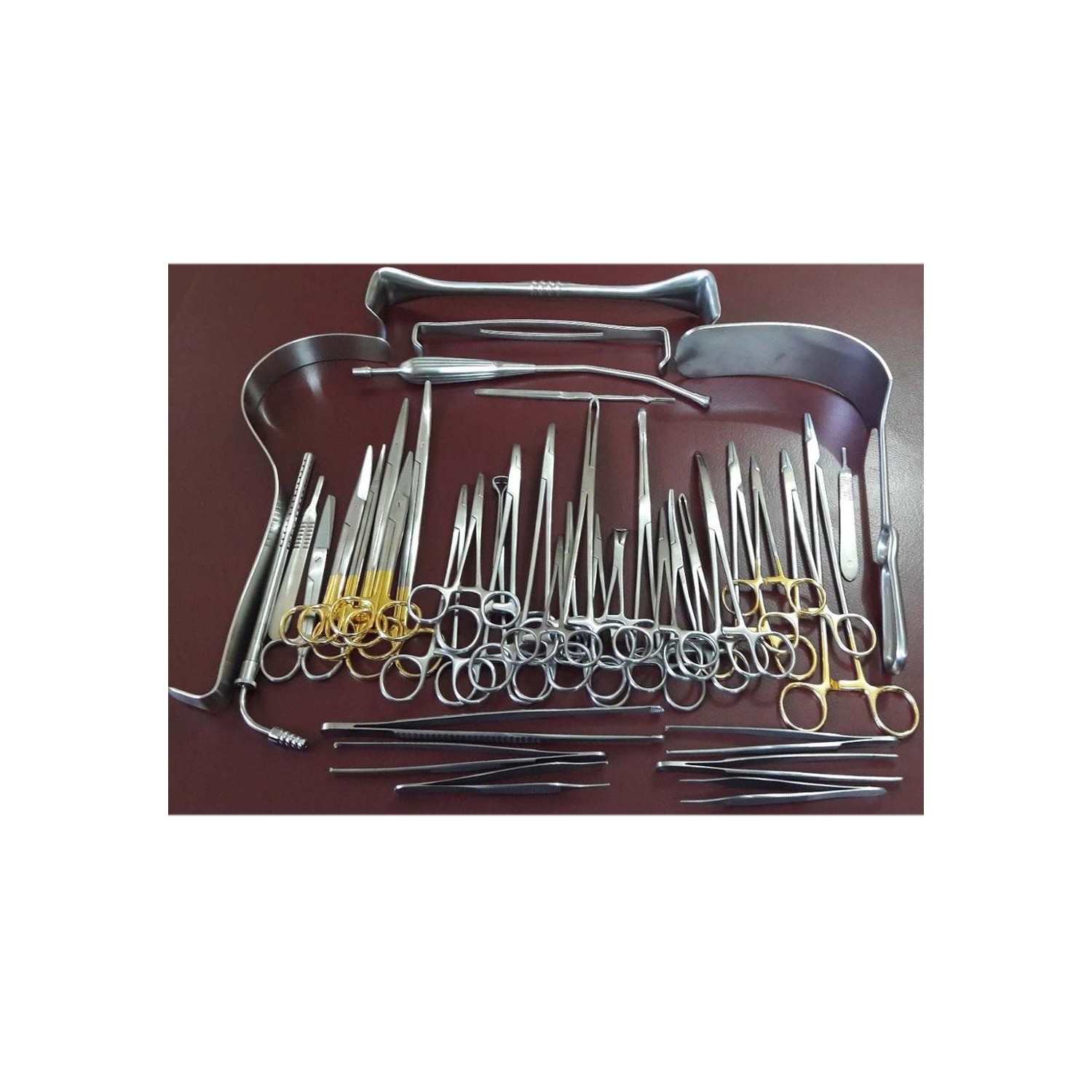 Basic Abdominal Surgery Instruments Set CE Reusable OEM Metal