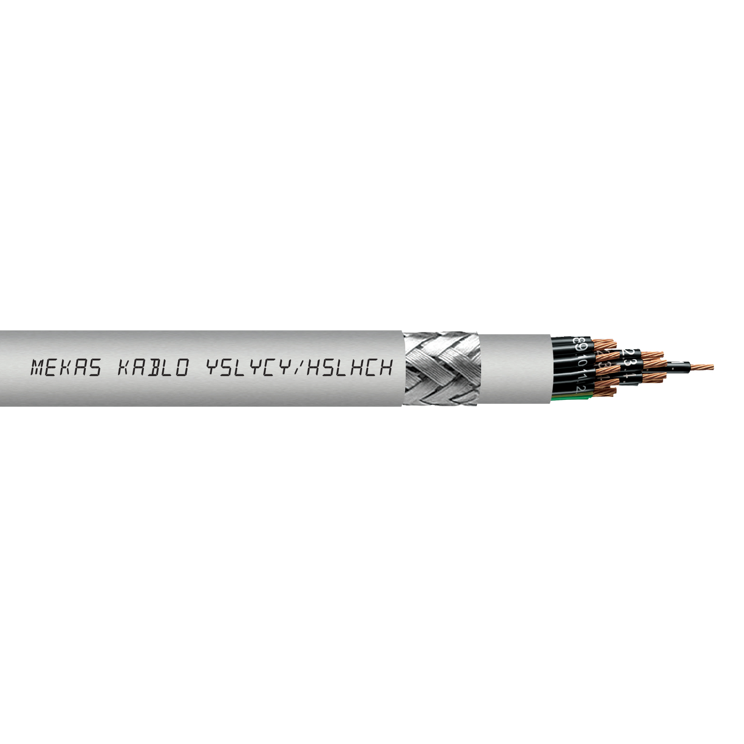 YSLYCY / HSLHCH Control Cables Resistant to Oil and External Factors Certificates CE, RoHs, ISO ECE-R 118