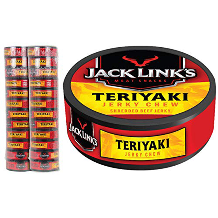 Джек Link отрывистый жевать, терияки, 0,32 унции) (24 штуки в упаковке)