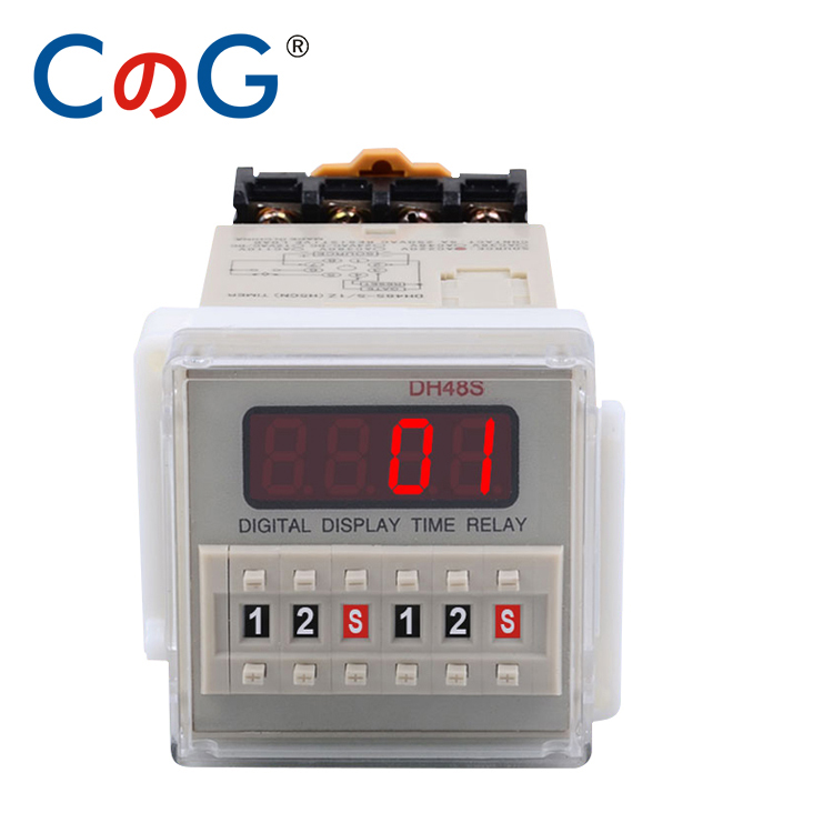 DH48S-1Z DH48S-2Z 12V 24V 110V 220V AC DC реле времени регулируемое программируемое двойное реле времени реле с автоматической задержкой с базой DH48S