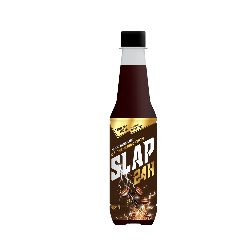 Оптовая продажа, карбонатный энергетический напиток 24 часа Slap Pet, бутылка 350 мл, срок годности 24 месяца
