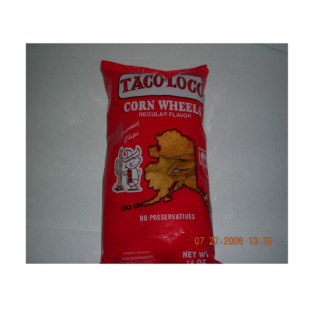 Taco Loco Corn Chip Round Wheels Model Number 7820311131