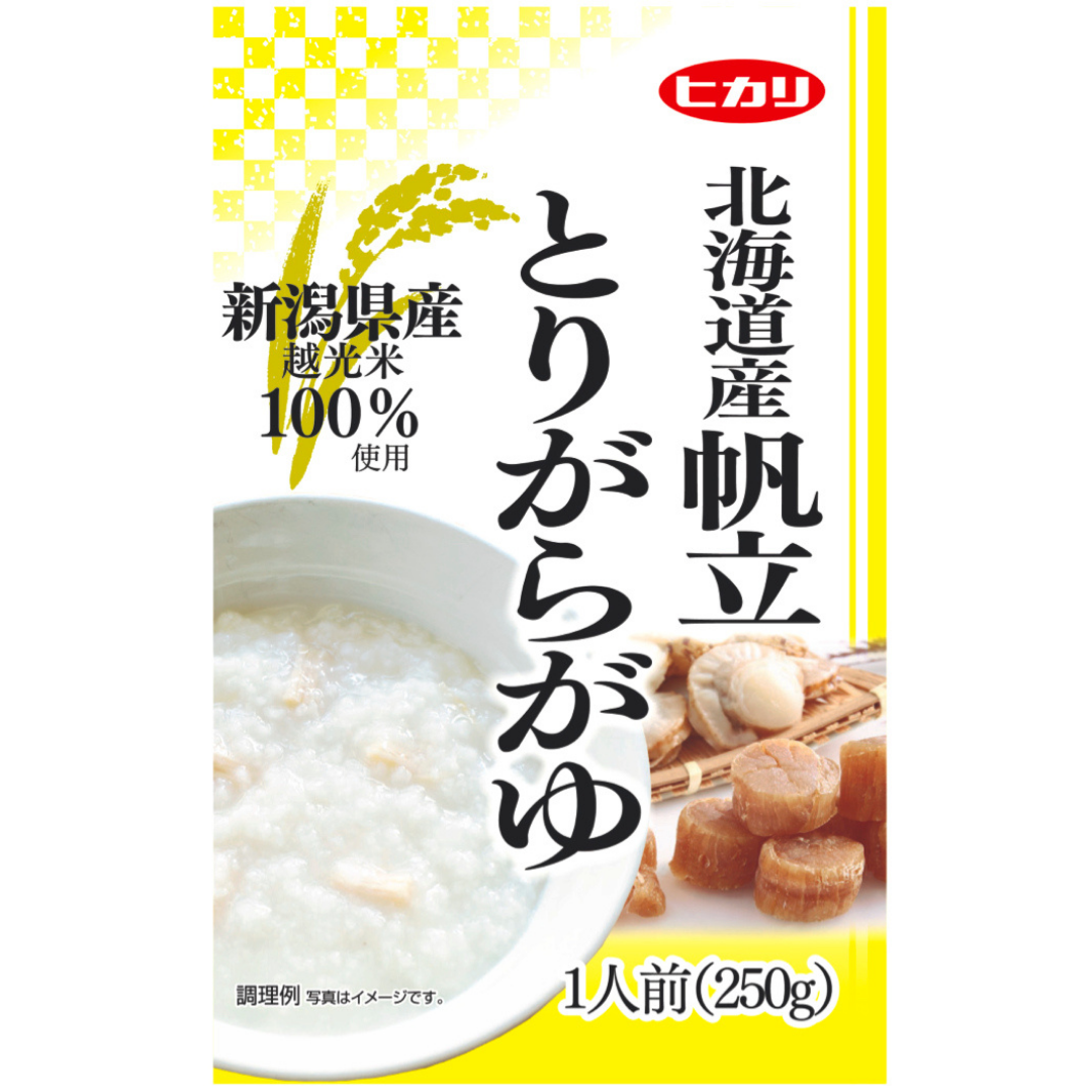 Instant Chicken and Scallop Porridge 250g  Japanese rice 100% 