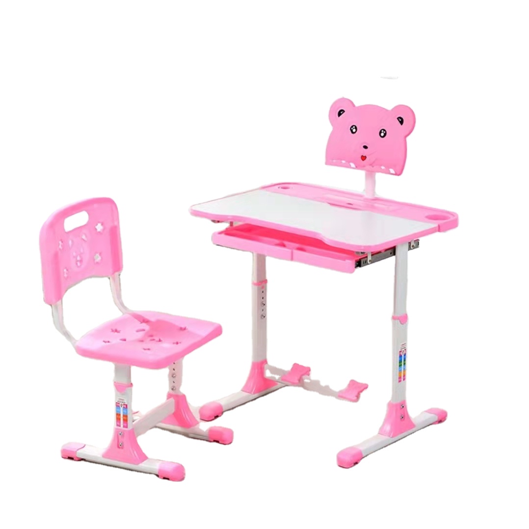 studying table for Home kids school furniture Height Adjustable Children's Desk and Chair