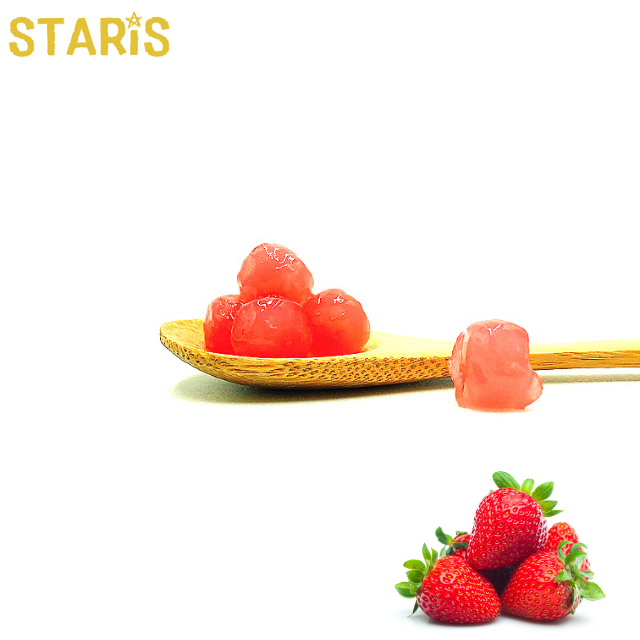 [Sample order] FREE SHIPPING STRAWBERRY boba taiwan pearl tapioca halal