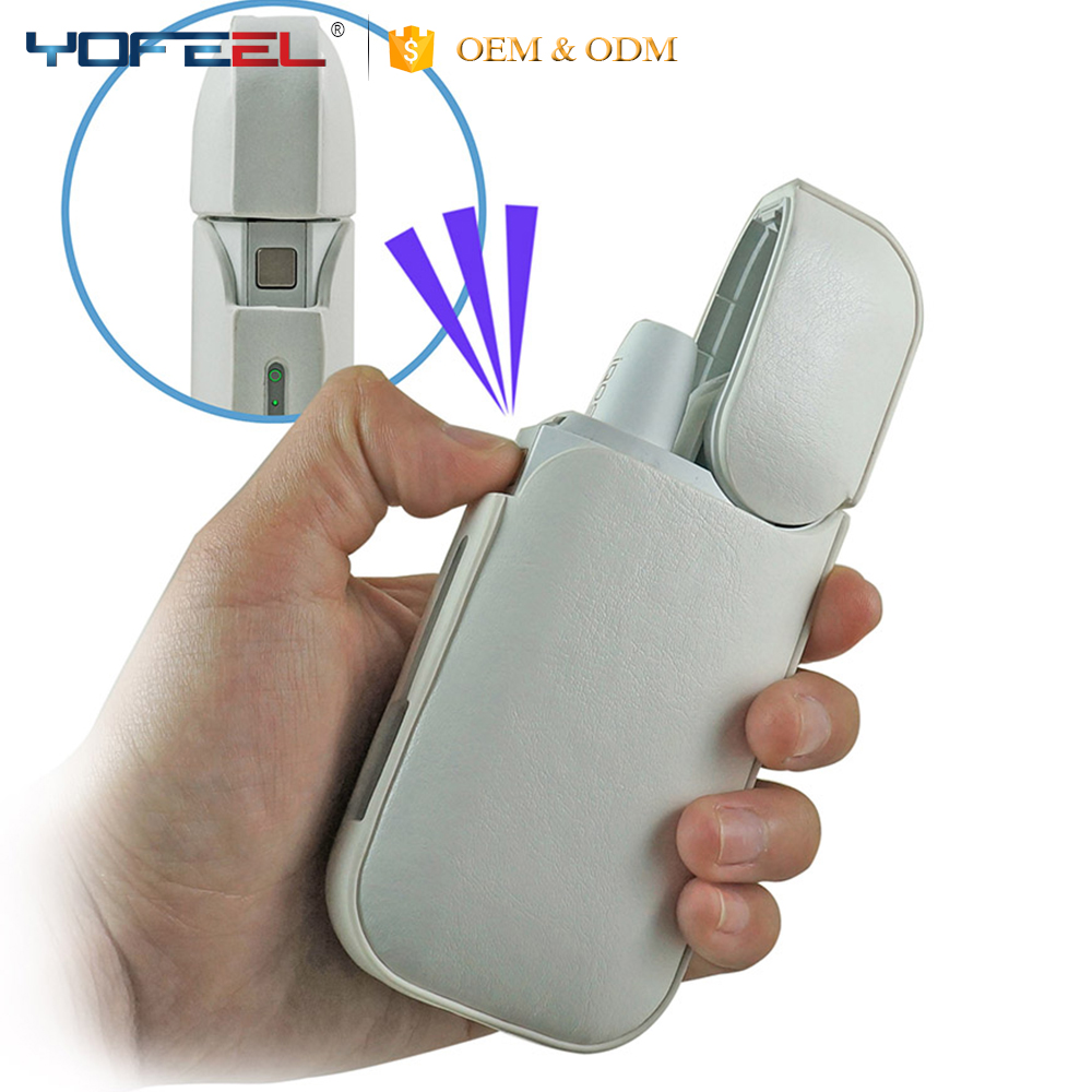 Защитный чехол TENCHEN из искусственной кожи для электронной сигареты IQOS