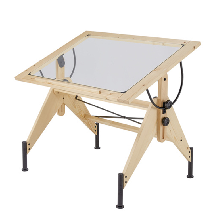 Patented Adjustable Height Drafting Drawing Desk Table Art Craft Work Station