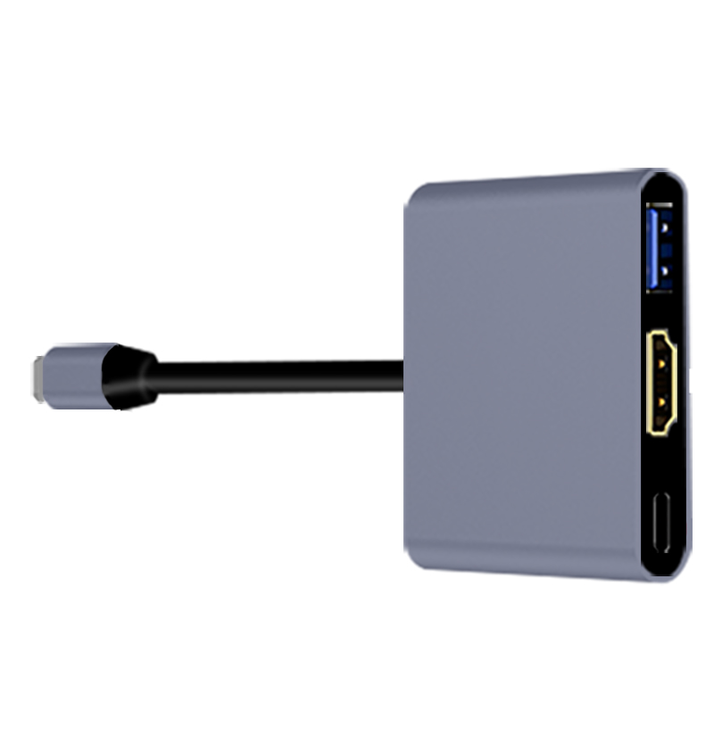2019 Алюминиевый Usb Type-c USB концентратор с HD-MI, Usb 3,1 Адаптер Hub для usb-концентратора типа c для Macbook Pro Type-c док-станция