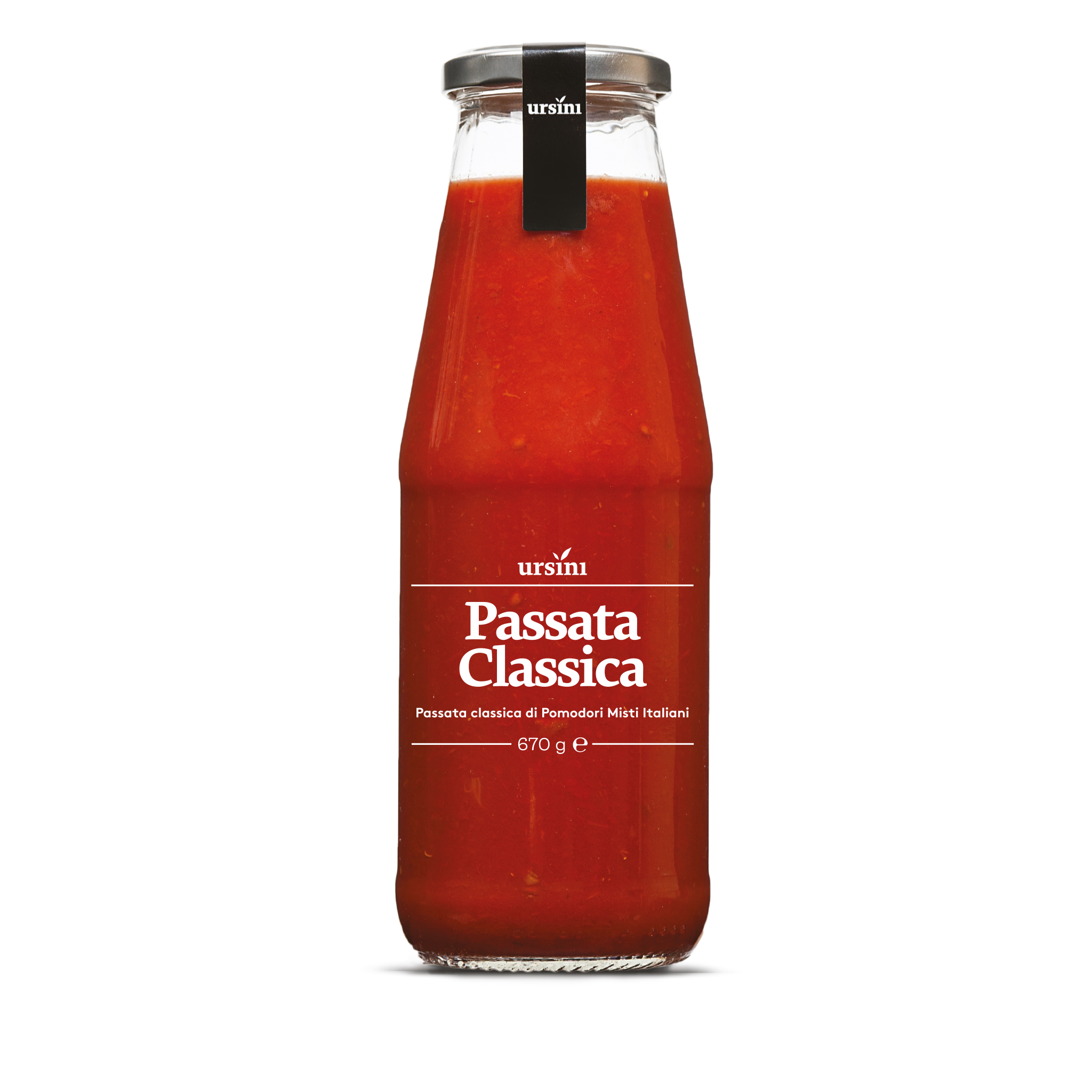 Итальянская бутылка томатного соуса «Classic Passata»-томатная паста