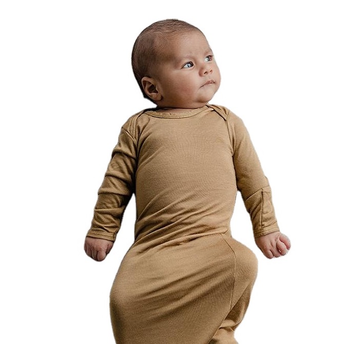 100% Pure Cotton Baby Sleeping Sack Bulk Purchase Baby Infant Sleeping Gown Wholesale Baby Clothes Manufacturer