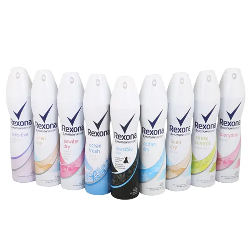REXONA Deodorant Spray 48 Hour For Men & Women Antiperspirant Mixed Flavor