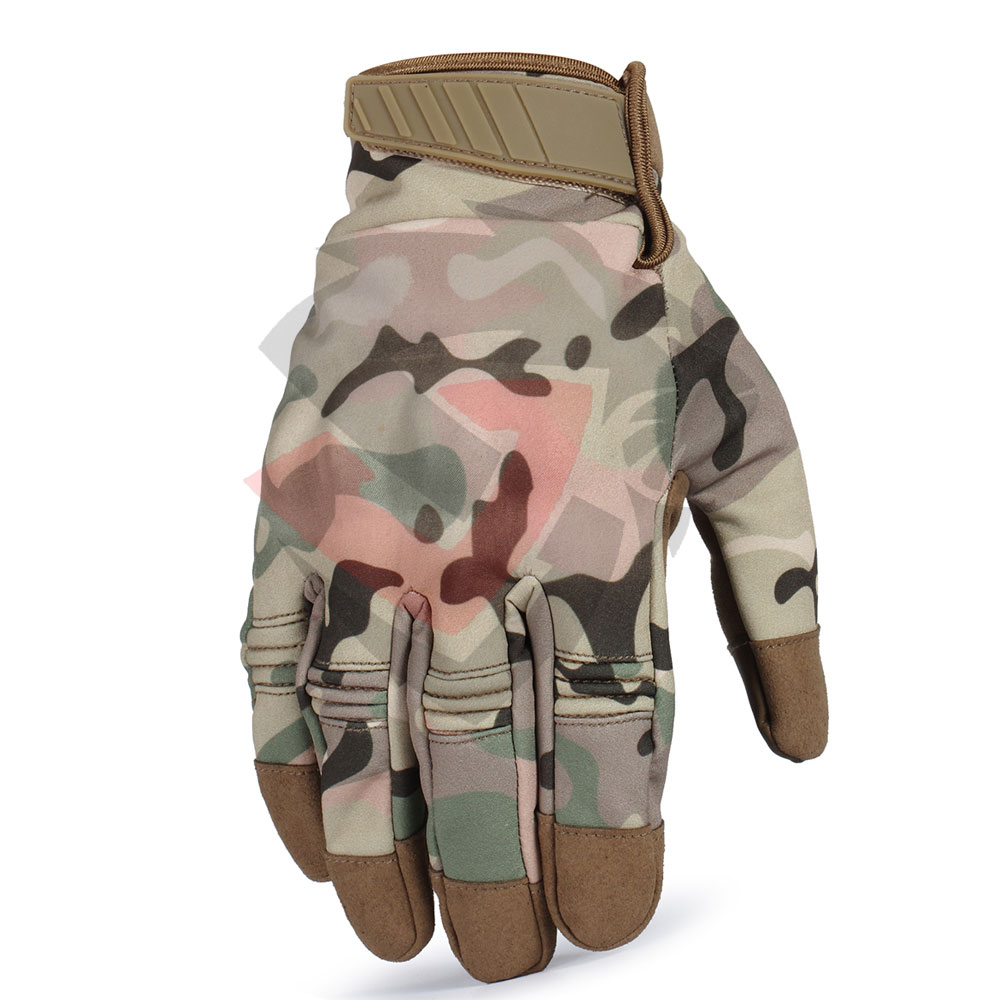 Custom Full finger Tactical Gloves Military Rubber Hard Knuckle Outdoor Gloves for Men in Factory Price