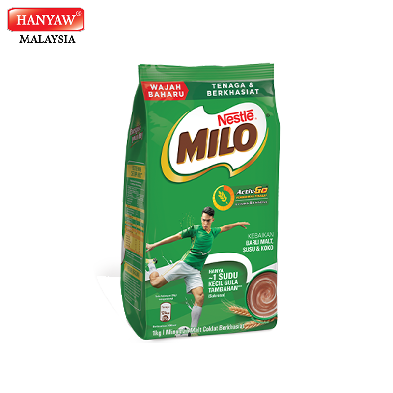 [Malaysia] Fast Shipping + Halal Certified MILO Activ-Go Chocolate Malt Powder ( 12Pack x 1Kg / Ctn)
