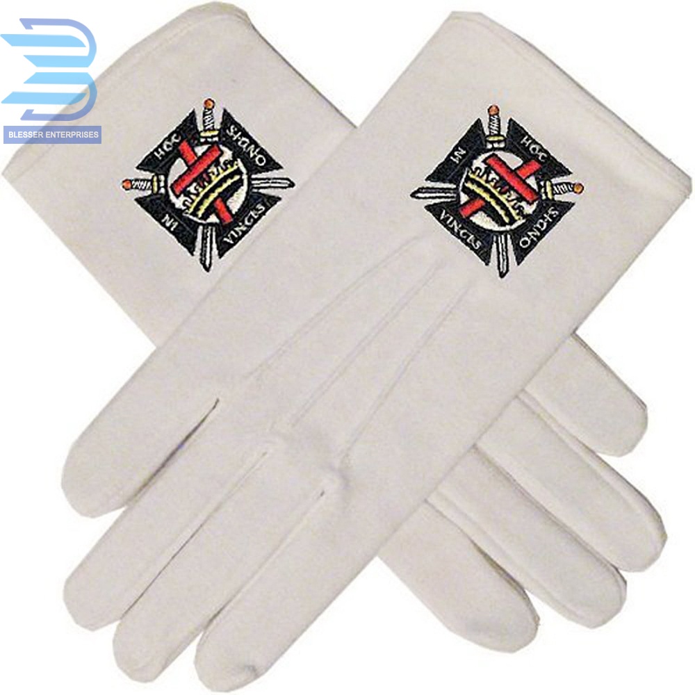Masonic Gloves KNIGHTS OF TEMPLAR