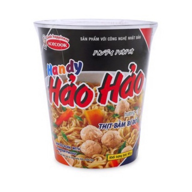 Хит продаж, Hao, ручная лапша, чашка для лапши быстрого приготовления, все сделано во Вьетнаме (картонная коробка)