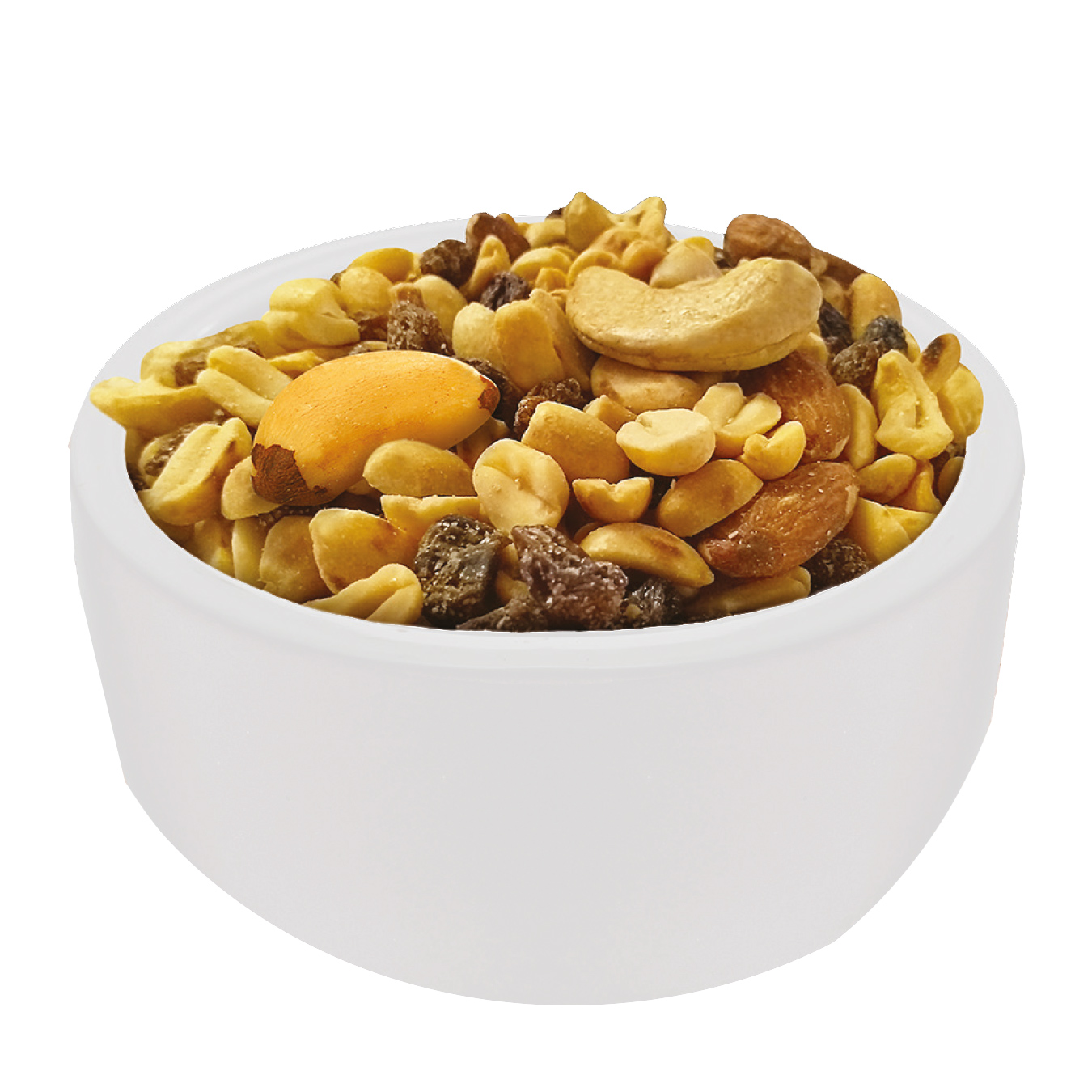 Lual Mixed Nuts Salted Healthy Snack with Cashew Nuts Almond Brazil Nuts Peanuts Raisin Vegan Snack 50g