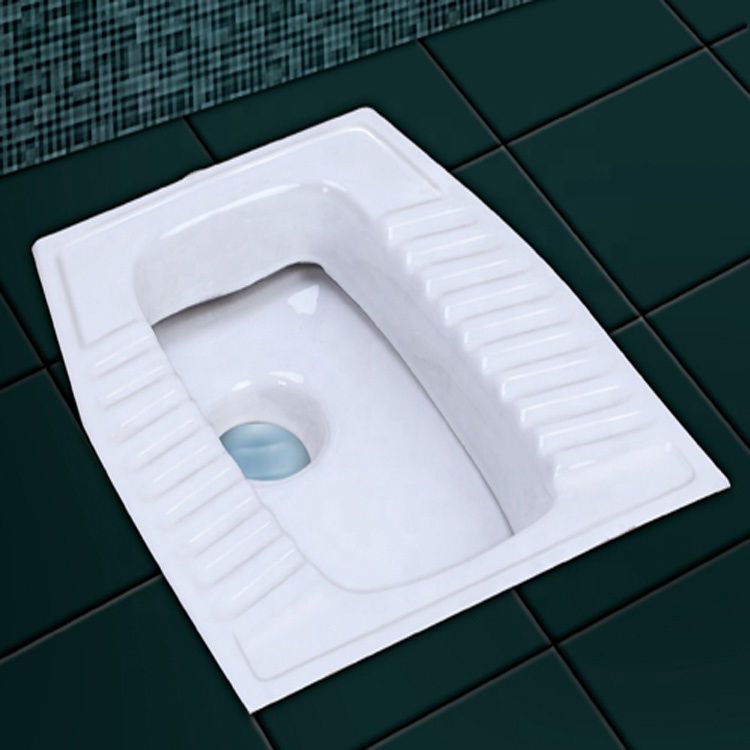 VIstaar Bathroom water closet Eastern pan Commode Ceramic Porcelain Products Export Quality Good Price Range India