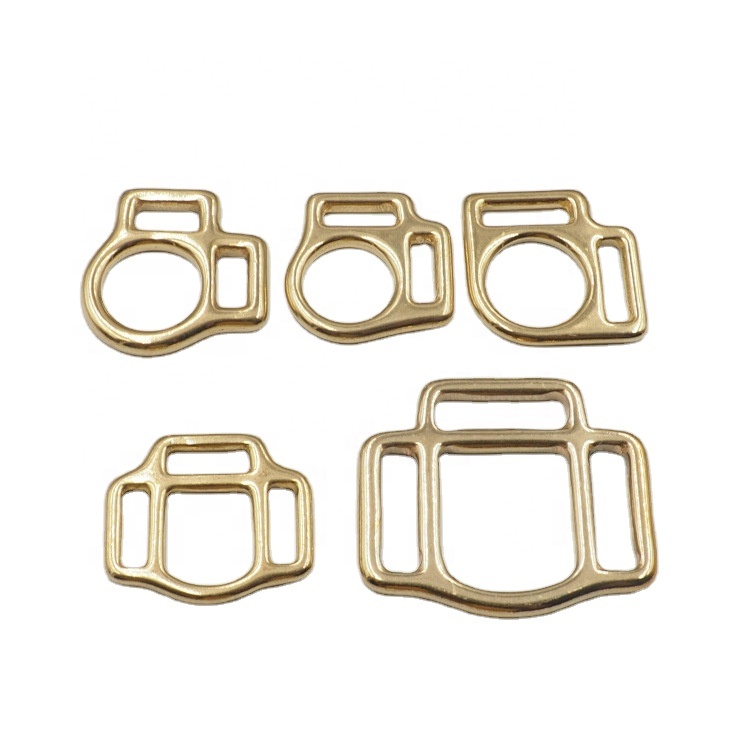 Hot sale saddlery hardware horse saddle buckle solid brass buckle for horse halter
