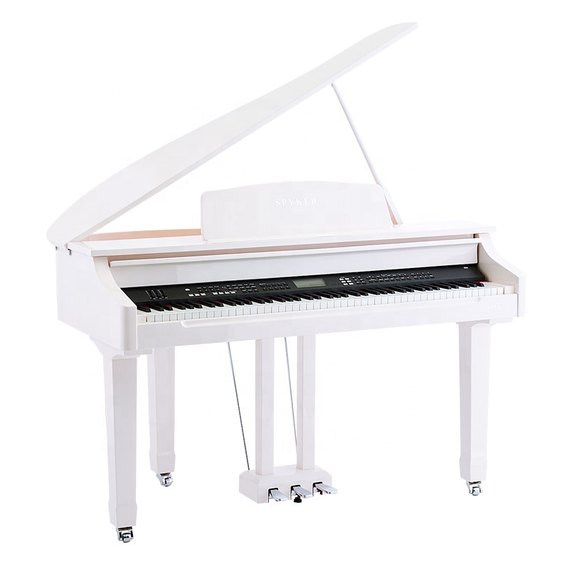 Пианино Spyker Digital Grand Piano, 88 клавиш, утяжеленное действие, цифровое пианино с блоком питания и тремя педалями