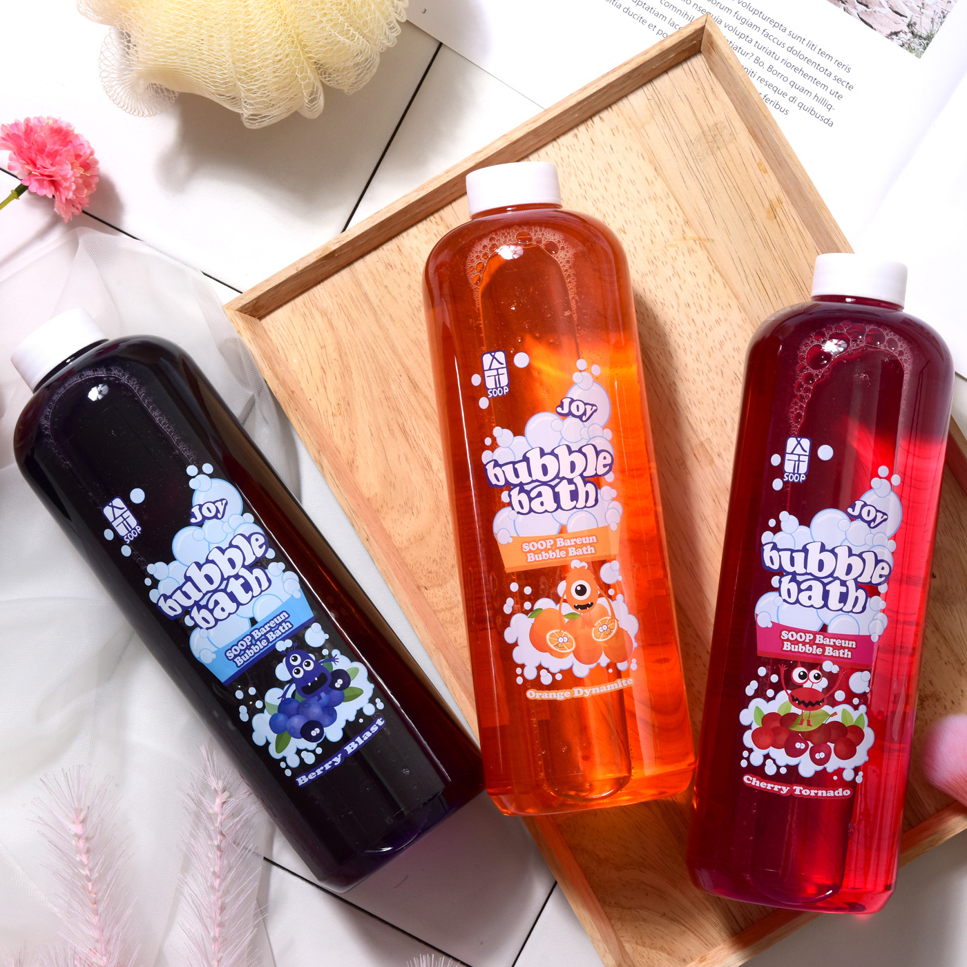 Korea eco friendly organic luxury bath bubble