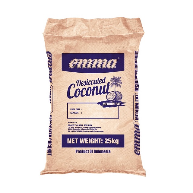 Medium Fat Desiccated Coconut 50% fat