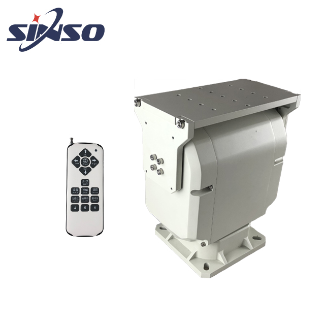 Sinso outdoor remote control rotating heavy duty pan tilt cctv mount
