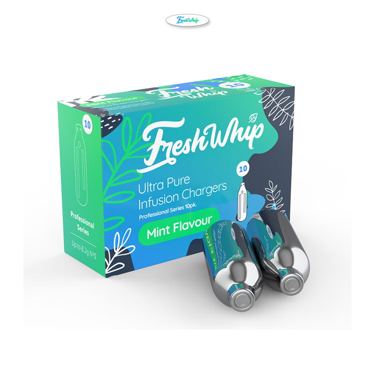 Hot Sale on Mint Flavor 10 Pack of Whipped Cream Chargers