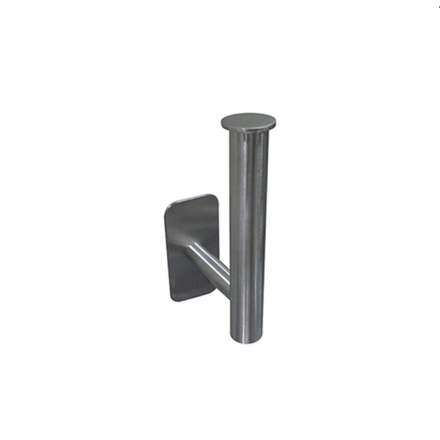 No drilling self adhesive stainless steel toilet paper roll holder wall mounted for bathroom