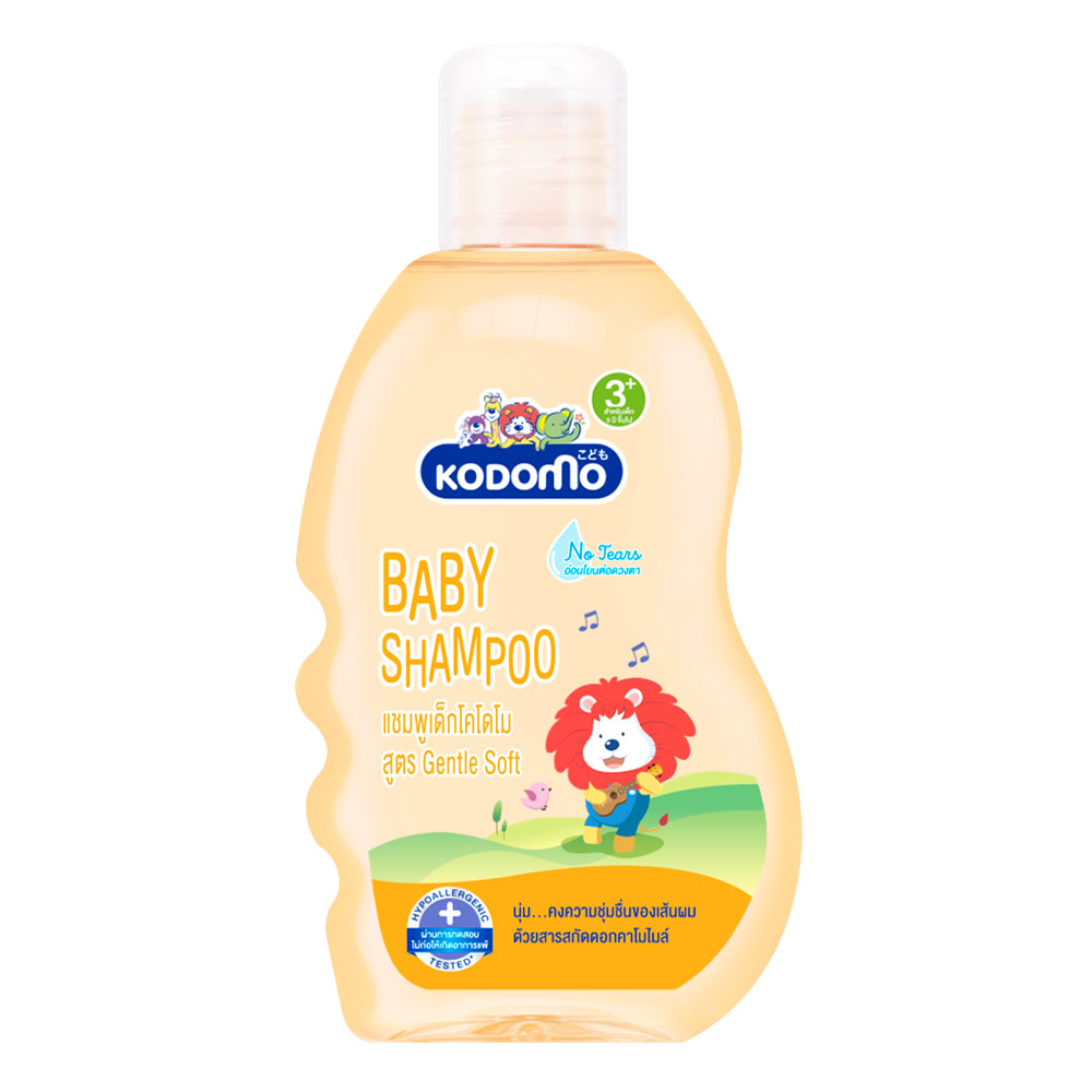 Детский шампунь Kodomo, мягкая формула без слез для детей и детей