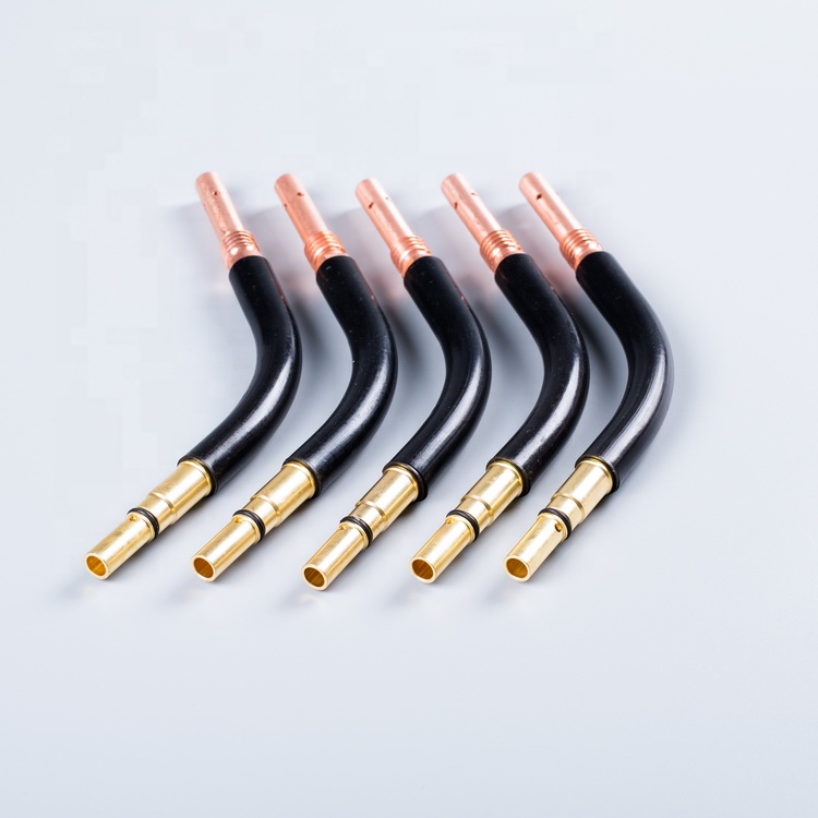 Huarui High Quality and Considerable Price Welding Spare Parts TCU35022 Swan Neck 45 Degree