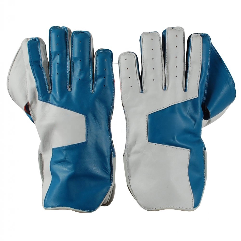 Top range cricket gloves premium cowhide leather wicket keeping Gloves