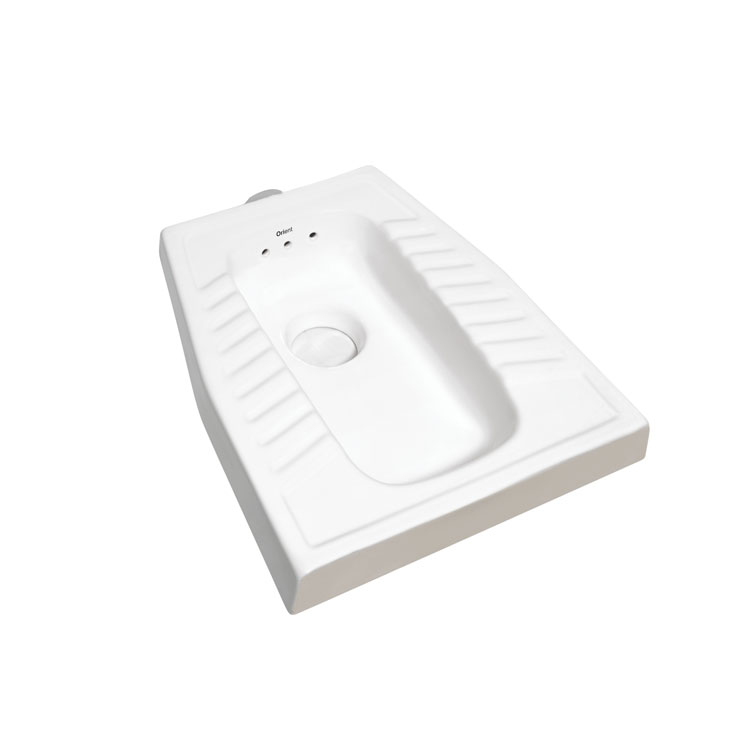 Premium Quality Impact Resistant Box Eastern Ceramic Squatting Pan