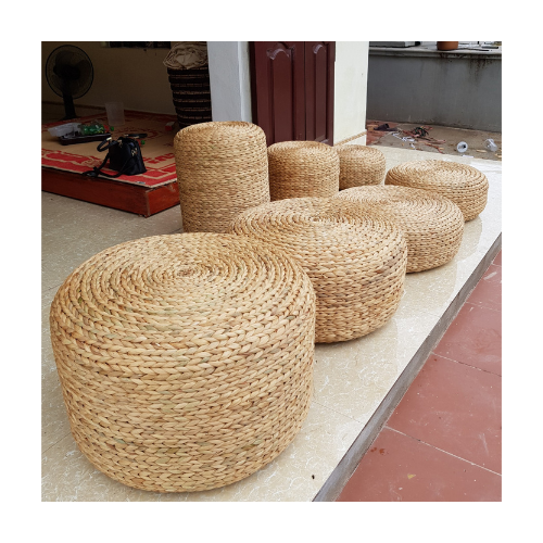 Water Hyacinth Chair - Ottoman Chair