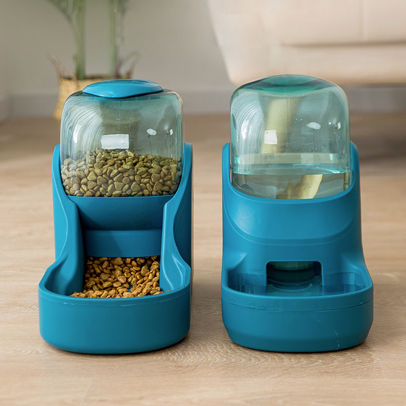 Automatic Pet Feeder Dog Drinking Fountain Cat Drinking Fountain Drinking Water Hanging Basin Artifact Teddy Supplies