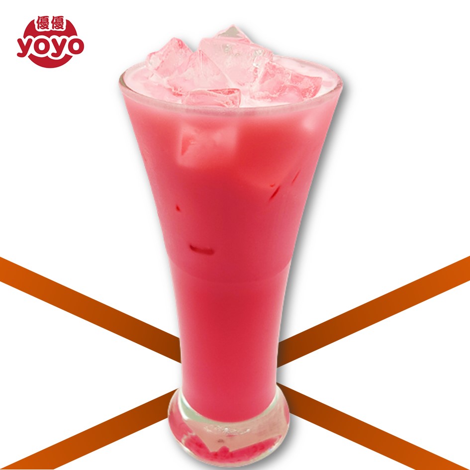 Red guava Flavor Milk Tea Powder Taiwan Cold Drinks